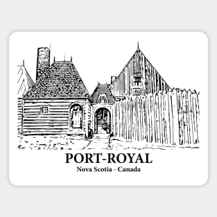 Port-Royal - Nova Scotia Magnet
